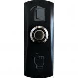 Кнопка Optimus "Выход" – NO (металл) черная