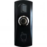 Кнопка Optimus "Выход" – NO/NC (металл) черная