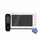  - Комплект видеодомофона Optimus Leader IK-7.0 (w+b)