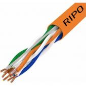 UTP 4 нг-LSZH CAT5E 24AWG Cu Ripo Standart , 305м.,Fluke test 0.5(U/UTP-5e нг (А)-HF 4*2*0.5) - UTP 4 нг-LSZH CAT5E 24AWG Cu Ripo Standart , 305м.,Fluke test 0.5(U/UTP-5e нг (А)-HF 4*2*0.5)